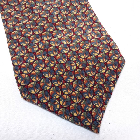J. Garcia Clockworks Collections Mens Silk Necktie - Picture 2 of 5